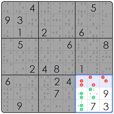 sudoku x wing